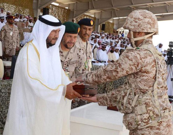 Sultan bin Zayed Attends Zayed II Military College Graduation