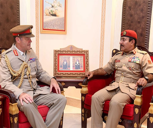Sultanate of Oman Receives British Army’s Chief of General Staff 