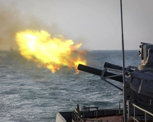 Syrian, Russian Navies Hold Exercises in Mediterranean Sea