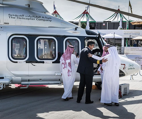 The Helicopter Company Promotes its Global Presence at Dubai Airshow