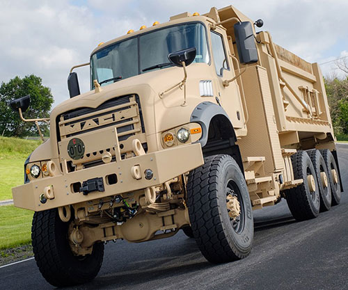 U.S. Army Orders 99 Heavy Dump Trucks from Mack Defense