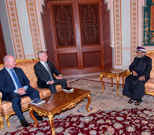 U.S. Defense Secretary Visits Oman, Bahrain