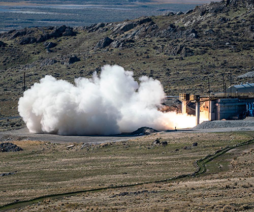 U.S. Navy Conducts Second Test of Hypersonic Rocket Motor 