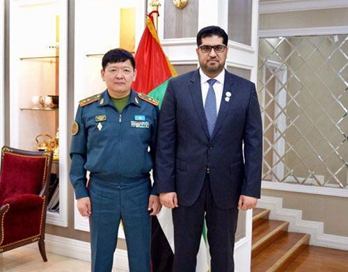 UAE, Kazakhstan Discuss Military Ties