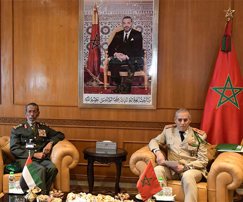 UAE, Morocco Discuss Boosting Military Cooperation