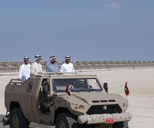 UAE’s Vice President Attends Armed Forces’ Largest Military Parade 