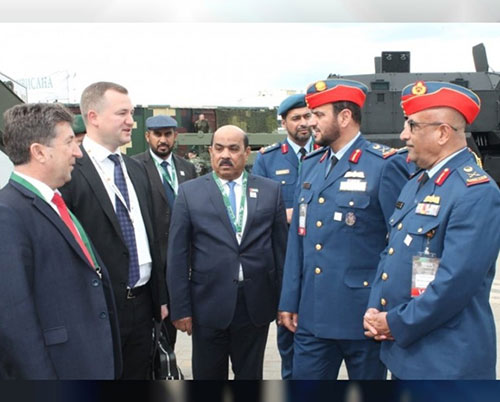 UAE Defense Delegation Visits ‘MILEX-2019’ in Belarus