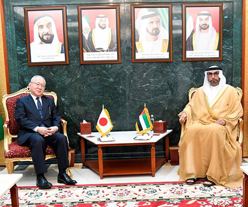 UAE Minister of State for Defence Affairs, Japanese Counterpart Discuss Cooperation