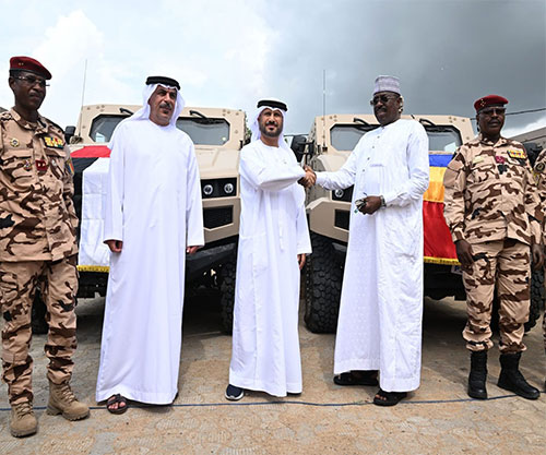 UAE Provides Military & Security Equipment to Chad 