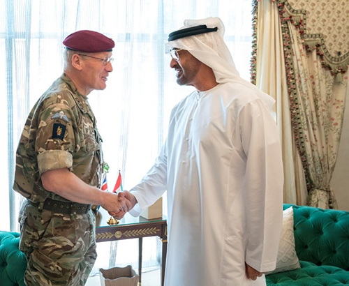 UK’s Defense Senior Advisor for the Middle East Visits UAE