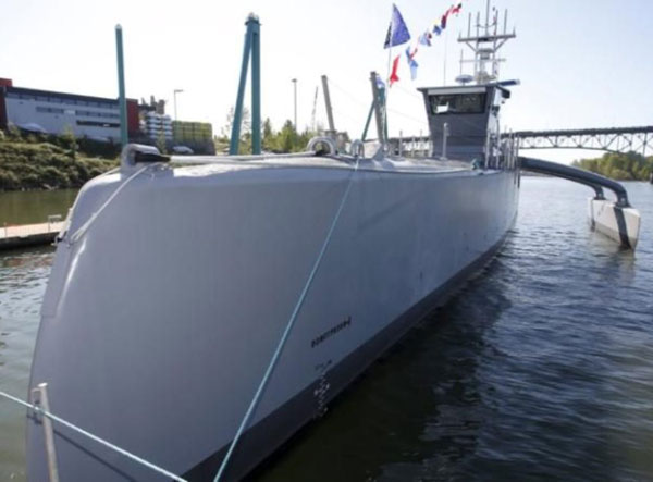 US Tests “Sea Hunter,” World’s Largest Unmanned Ship