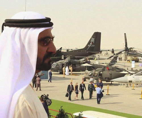 Up to 165 Aircraft on Display at Dubai Airshow
