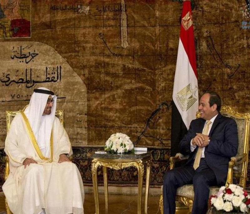 Abu Dhabi Crown Prince Concludes Official Visit to Egypt