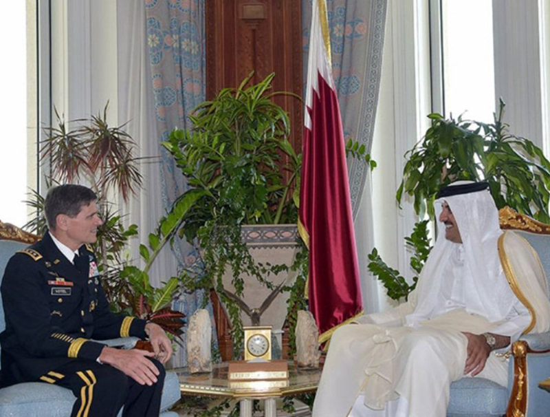 Qatar’s Emir, Defense Minister Meet Director of US Missile Defense Agency