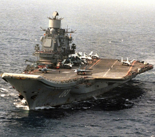 Russia to Modernize Admiral Kuznetsov Aircraft Carrier
