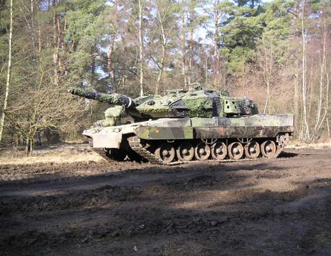 Saab Receives New Order for KMW Leopard 2 Tank
