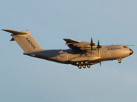 A400M MSN6 visiting Farnborough Air Show on static display