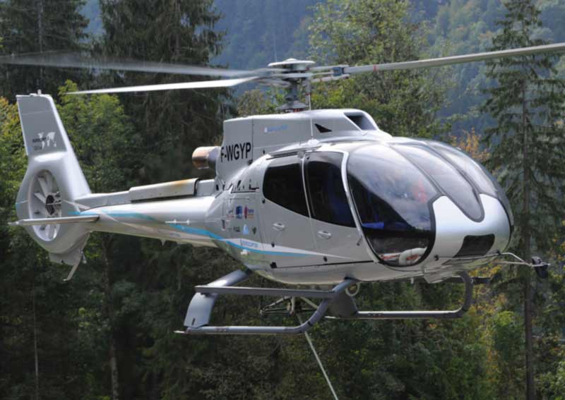 Eurocopter Showcases Newly Upgraded EC130 T2’s