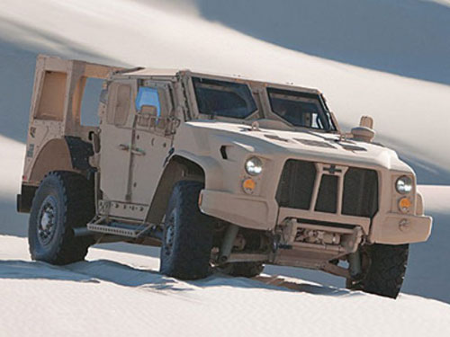 Oshkosh Unveils New Special Purpose All-Terrain Vehicle