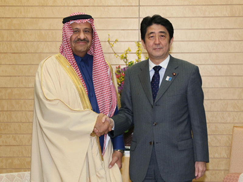Japan’s Prince Receives Saudi Deputy Defense Minister