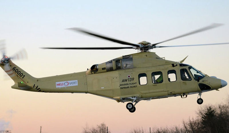 Russia to Buy 7 AW139 Helicopters; Receives 5 Su-34 Jets