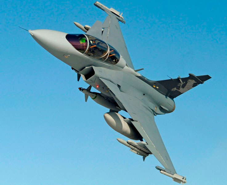 Saab Begins Assembly of 1st Pre-Production Gripen E