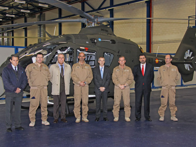 Spanish Ministry of Defense Leading EC135 Operator 