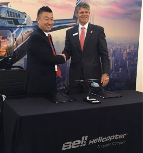 Bell Helicopter Inks Major Deals at Airshow China