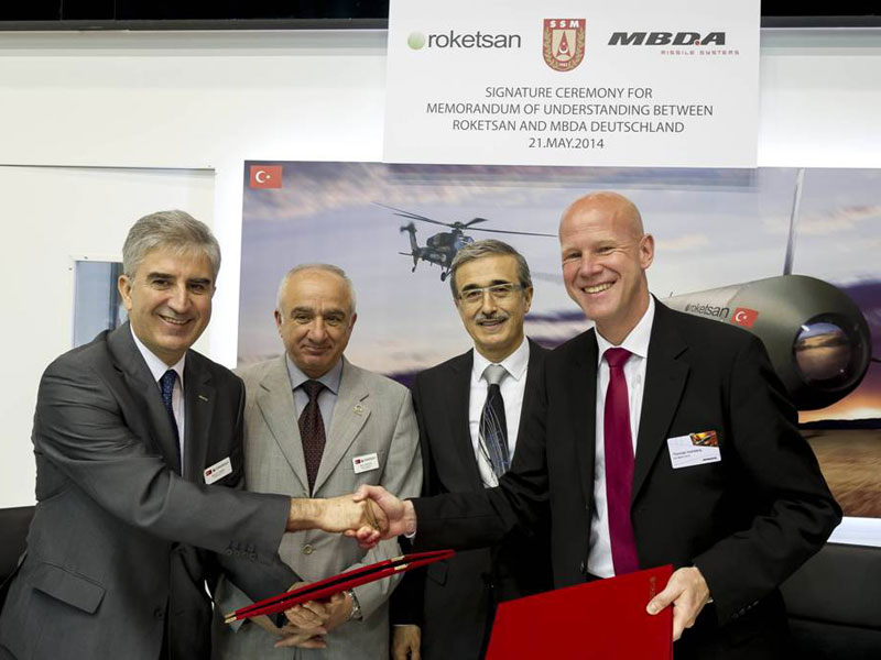 MBDA Deutschland, Roketsan Sign Partnership Agreement