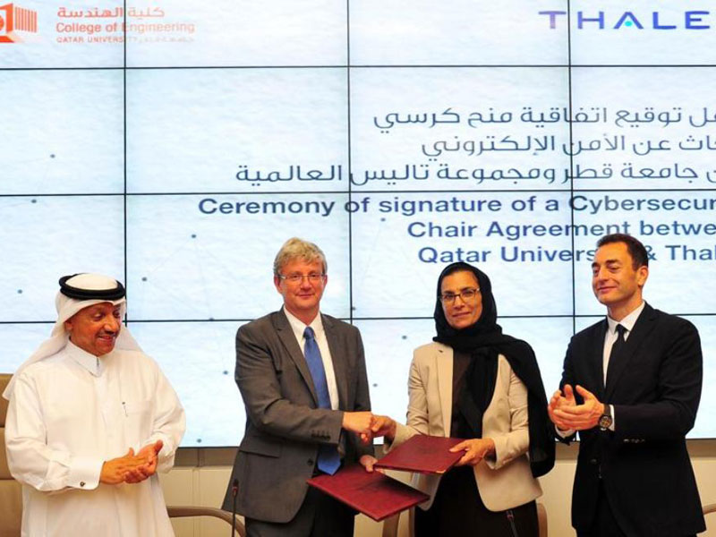Qatar University, Thales to Open Cybersecurity Chair