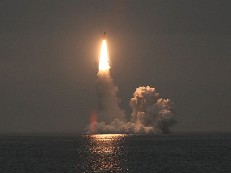 Russia Test-Fires Bulava Sub-Based Ballistic Missile