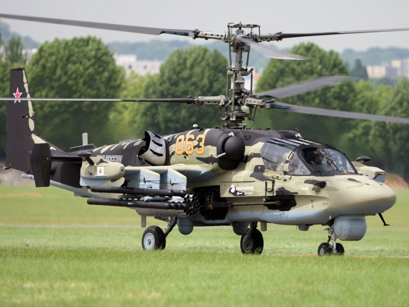 Russian Helicopters at Farnborough International Airshow