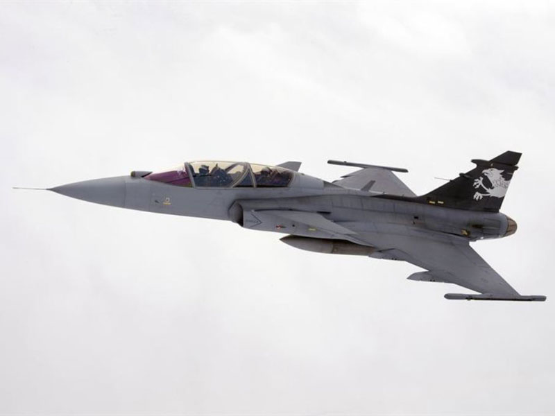 Saab Completes Flight Test with IRST for Gripen E
