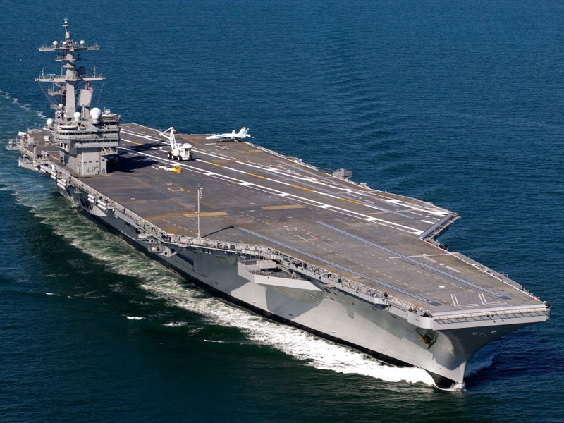 U.S. to Deploy Aircraft Carrier to the Gulf for Iraq Standby 