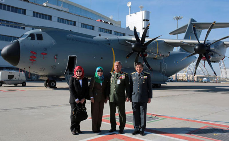 Royal Malaysian Air Force Receives First Airbus A400M