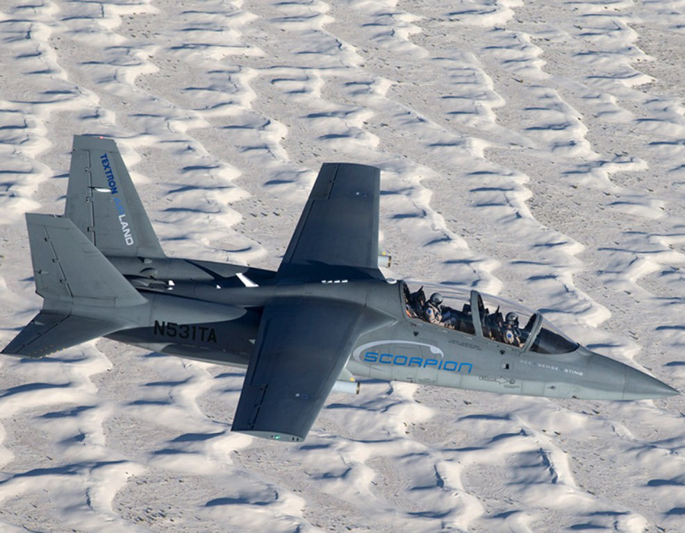 Textron’s Scorpion Jet Completes First Weapons Exercise