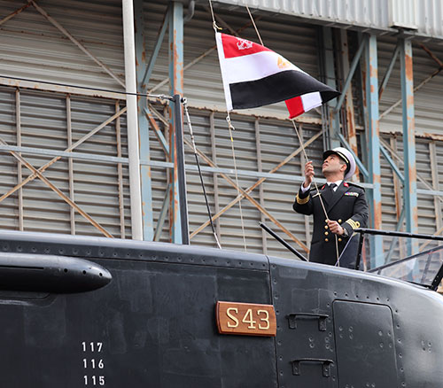thyssenkrupp Marine Systems Hands Over Third Submarine to Egyptian Navy