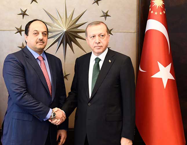 Qatar’s Minister of State for Defense Affairs Visits Turkey