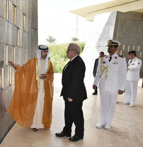 Chief of Staff of French Navy Visits UAE