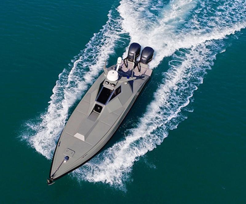 Al Marakeb Presented Latest USV Technologies at NAVDEX 2019