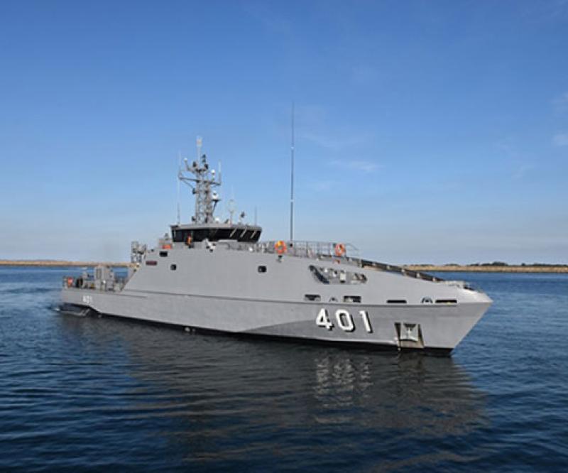 Austal Australia Delivers 6th Guardian Class Patrol Boat 