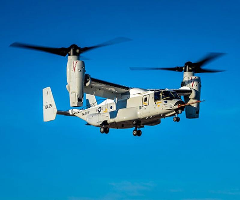 Bell Boeing CMV-22B Osprey Completes First Flight