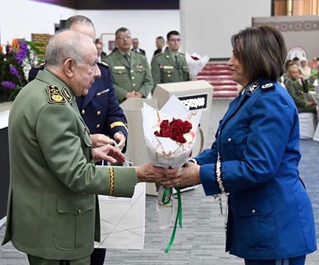 Chief of Algerian Army Staff Presides Over Ceremony to Celebrate International Women’s Day