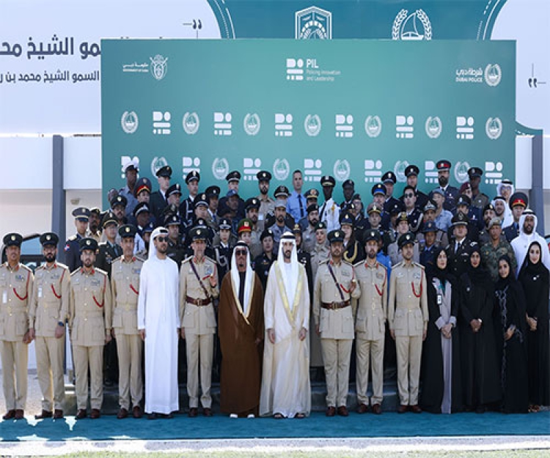 Crown Prince of Dubai Attends Graduation Ceremony at Dubai Police Academy