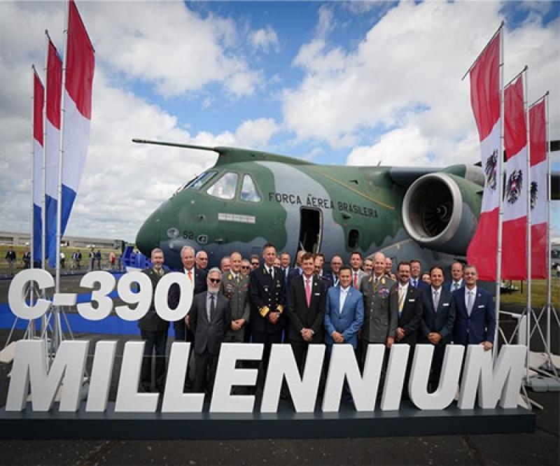 Embraer Wins Orders for Nine C-390 Millennium & Six A-29 Super Tucano Aircraft at Farnborough
