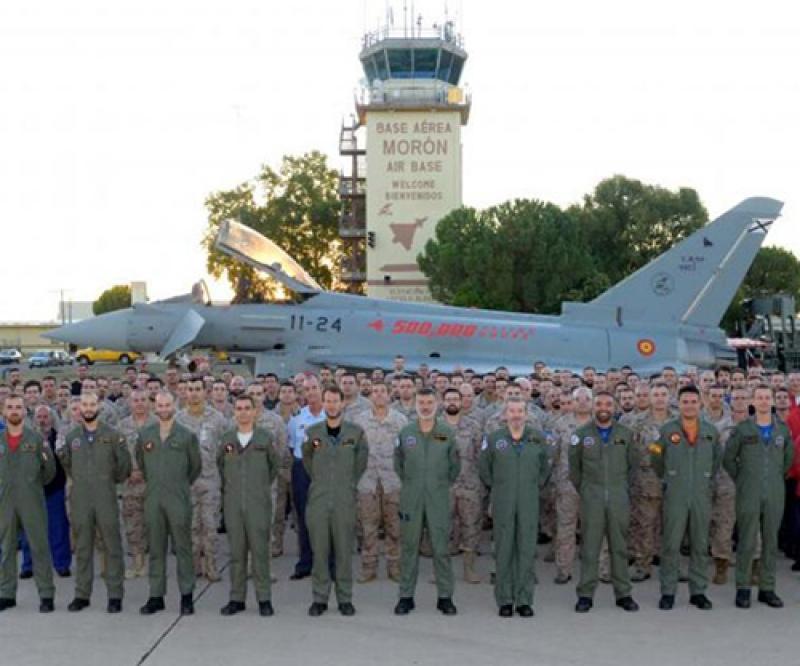 Eurofighter Fleet Passes 500,000 Flying Hours