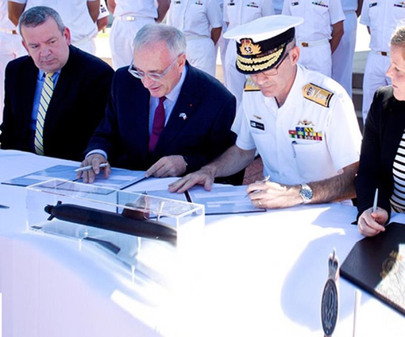 Naval Group, Australia Sign Strategic Partnering Agreement