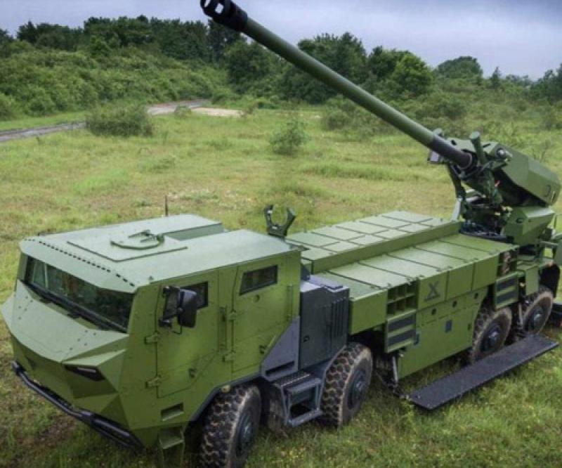 Denmark Selects Nexter S 8x8 Caesar Artillery System Al Defaiya Caesar is a 155mm artillery system mounted onto a 6x6 vehicle chassis. 8x8 caesar artillery system