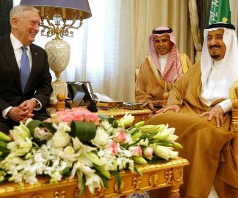 US Defense Secretary Meets Saudi King, Deputy Crown Prince