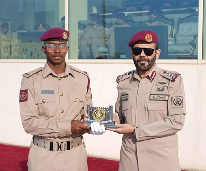 Qatar Amiri Guard Celebrates Graduation of Recruits from Foundation Course